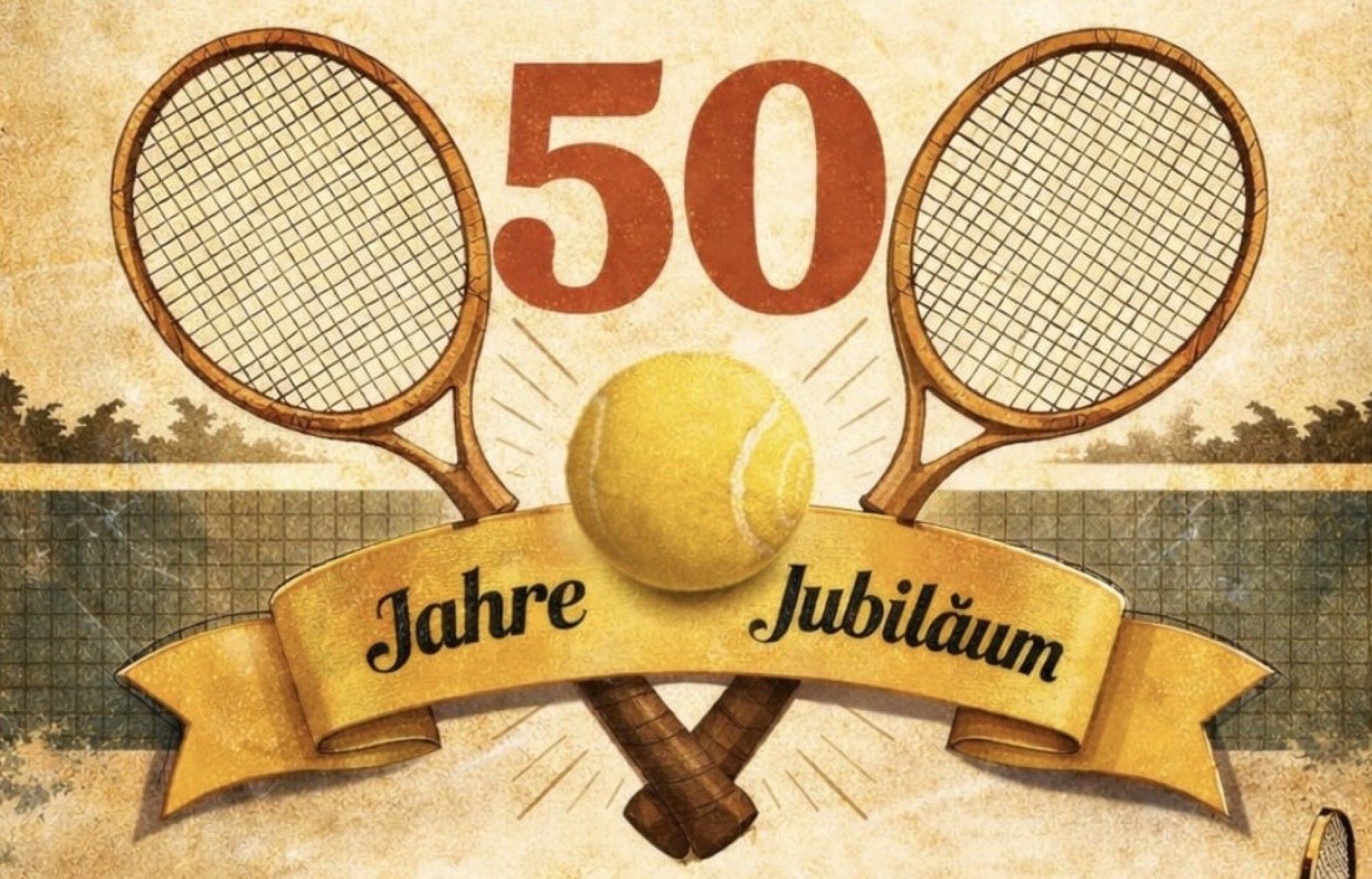 Jubiläumsfeier: 50 Jahre Tennisabteilung